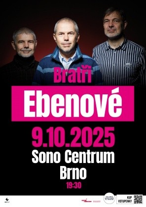 Bratři Ebenové v Brně 9.10. 2025