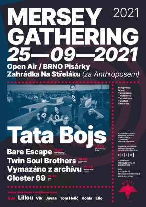 Tata Bojs na festivalu Mersey Gathering v Brně