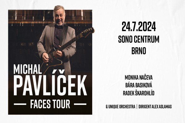 Michal Pavlíček - Faces Tour v Brně